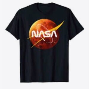 NASA Mars Mission Official Logo Occupy Mars Space T-Shirt size 3X